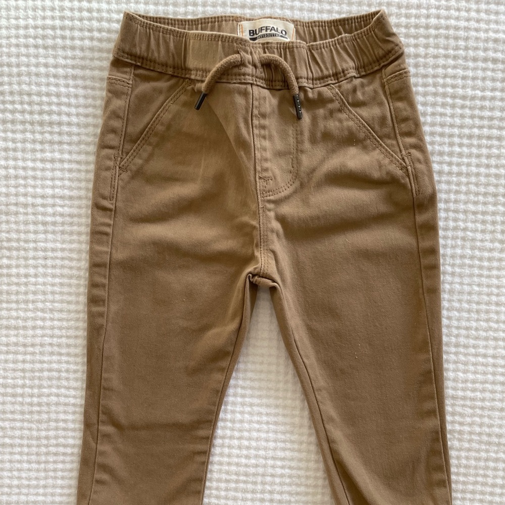 2T tan joggers